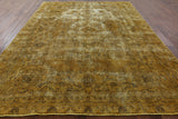 9 X 12 Oriental Overdyed Area Rug - Golden Nile