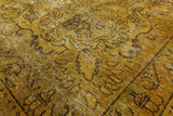 9 X 12 Oriental Overdyed Area Rug - Golden Nile