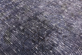Grey Persian Overdyed Hand Knotted Wool Area Rug - 9' 6" X 13' 0" - Golden Nile