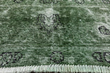 7 X 13 Overdyed Handmade Area Rug - Golden Nile