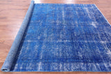 Persian Overdyed Handmade Wool Area Rug - 8' 3" X 11' 1" - Golden Nile