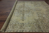 Overdyed Oriental Area Rug 10 X 12 - Golden Nile