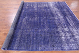 Persian Overdyed Handmade Wool Rug - 8' 0" X 10' 10" - Golden Nile