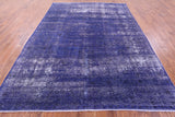 Persian Overdyed Handmade Wool Rug - 8' 0" X 10' 10" - Golden Nile