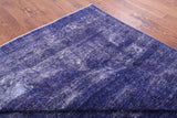 Persian Overdyed Handmade Wool Rug - 8' 0" X 10' 10" - Golden Nile