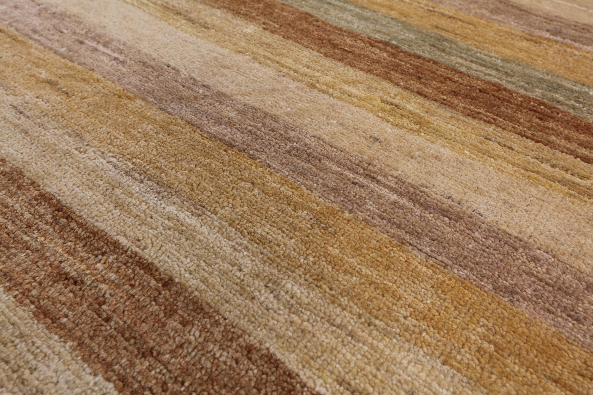 Persian Gabbeh Handmade Area Rug - 5' 7" X 8' 0" - Golden Nile