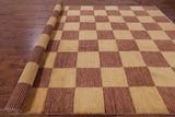 Persian Gabbeh Hand Knotted Wool Rug - 8' 10" X 12' 7" - Golden Nile