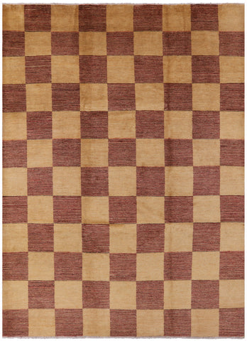 Persian Gabbeh Hand Knotted Wool Rug - 8' 10