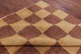 Persian Gabbeh Hand Knotted Wool Rug - 8' 10" X 12' 7" - Golden Nile
