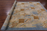Persian Gabbeh Handmade Wool Rug - 8' 1" X 10' 2" - Golden Nile