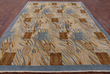 Persian Gabbeh Handmade Wool Rug - 8' 1" X 10' 2" - Golden Nile
