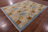 Persian Gabbeh Handmade Wool Rug - 8' 1" X 10' 2" - Golden Nile
