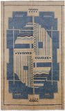 Navajo Design Persian Gabbeh Handmade Rug - 5' 10" X 9' 10" - Golden Nile