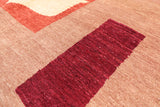 Persian Gabbeh Hand Knotted Wool Rug - 6' 8" X 10' 3" - Golden Nile