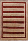 Persian Gabbeh Hand Knotted Wool Area Rug - 6' 3" X 8' 9" - Golden Nile