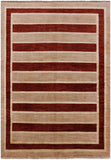 Persian Gabbeh Hand Knotted Wool Area Rug - 6' 3" X 8' 9" - Golden Nile