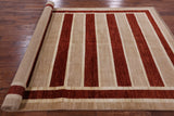 Persian Gabbeh Hand Knotted Wool Area Rug - 6' 3" X 8' 9" - Golden Nile