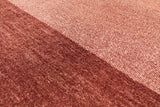 Tribal Persian Gabbeh Hand Knotted Wool Rug - 6' 8" X 9' 8" - Golden Nile