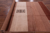 Tribal Persian Gabbeh Hand Knotted Wool Rug - 6' 8" X 9' 8" - Golden Nile