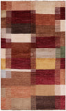 Persian Gabbeh Handmade Wool Area Rug - 5' 9" X 9' 1" - Golden Nile