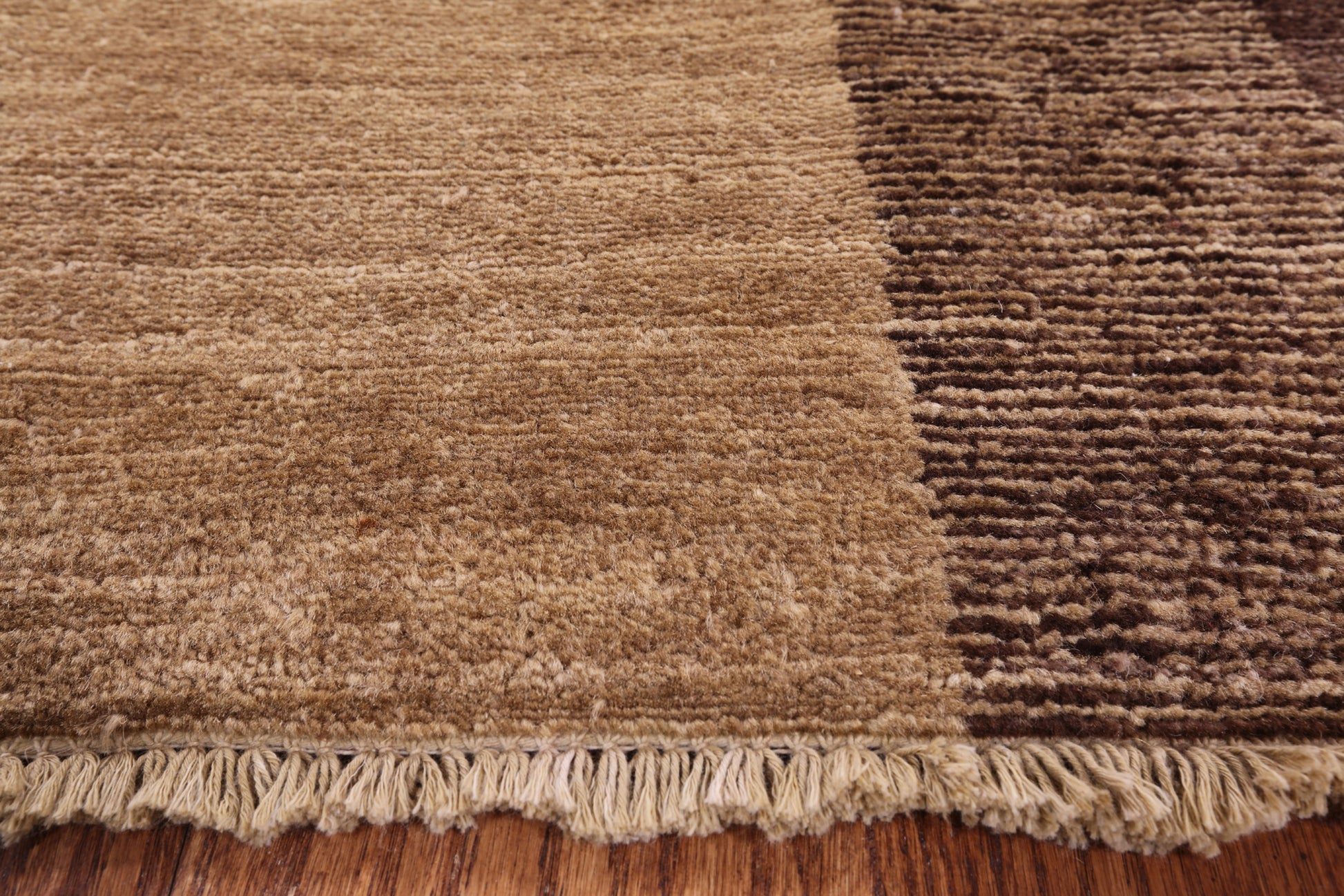 Persian Gabbeh Handmade Wool Area Rug - 5' 9" X 9' 1" - Golden Nile