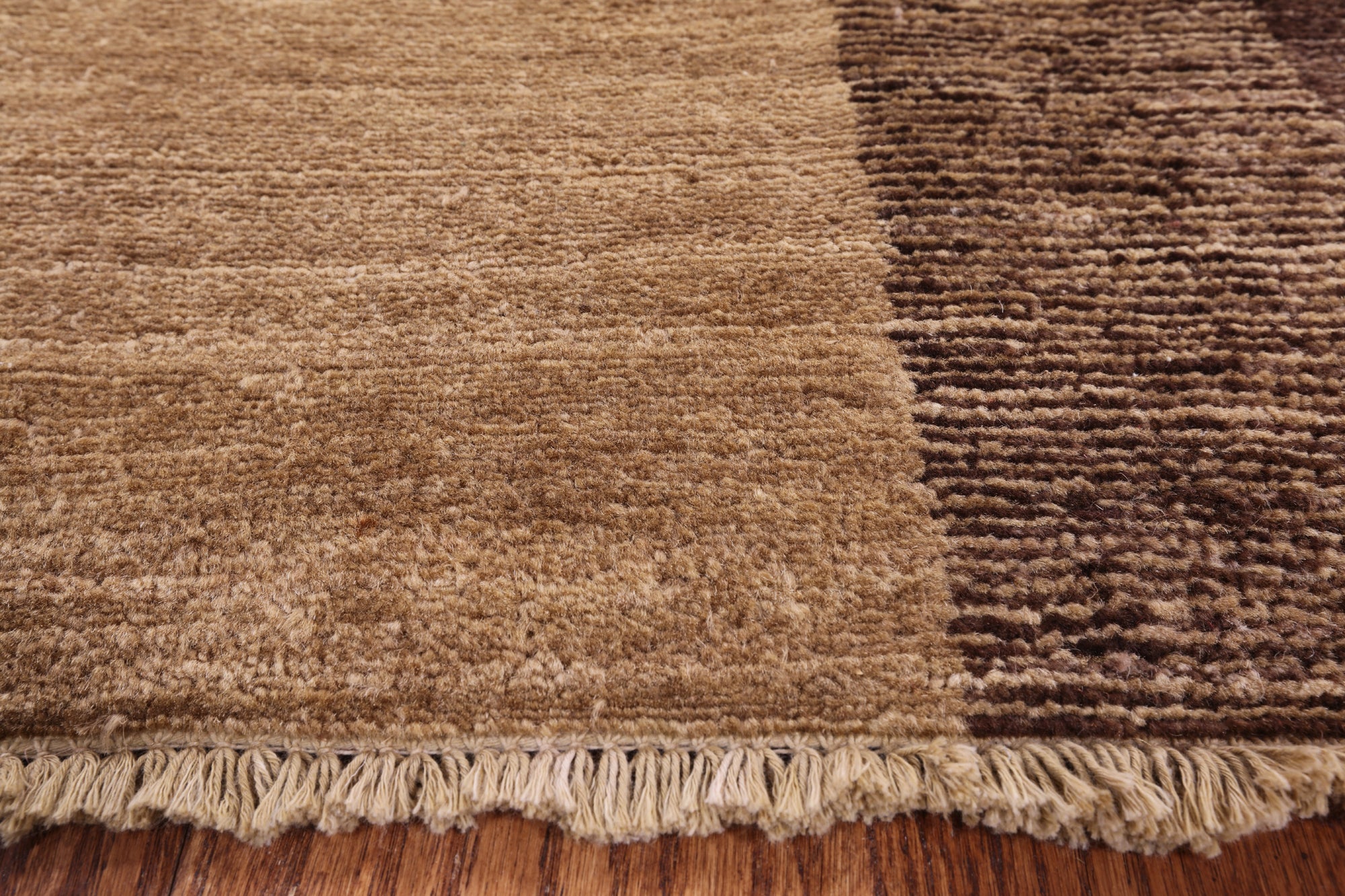 Persian Gabbeh Handmade Wool Area Rug - 5' 9" X 9' 1" - Golden Nile
