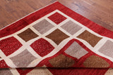 Red Persian Gabbeh Handmade Wool Area Rug - 8' 2" X 10' 6" - Golden Nile