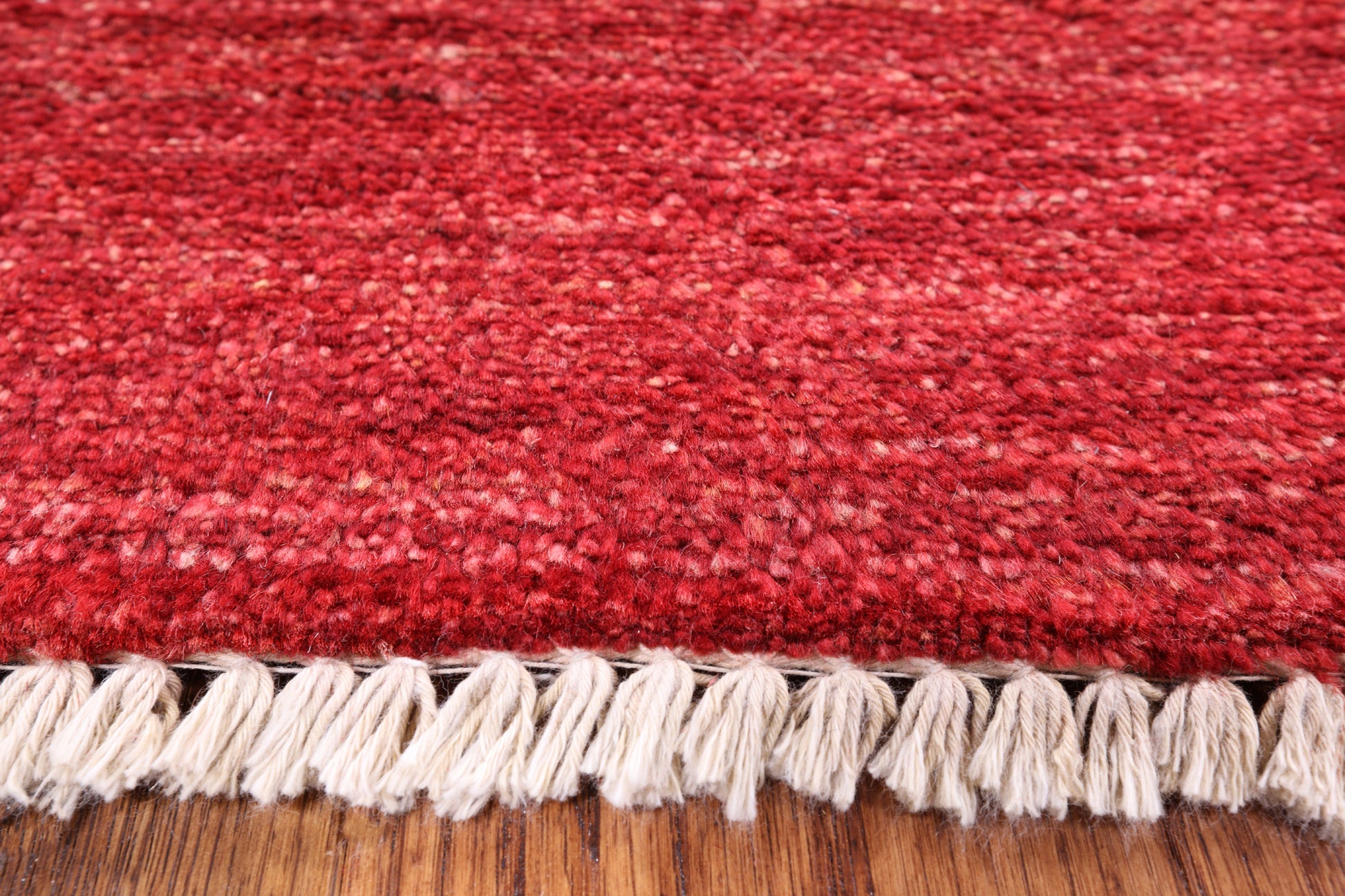 Red Persian Gabbeh Handmade Wool Area Rug - 8' 2" X 10' 6" - Golden Nile