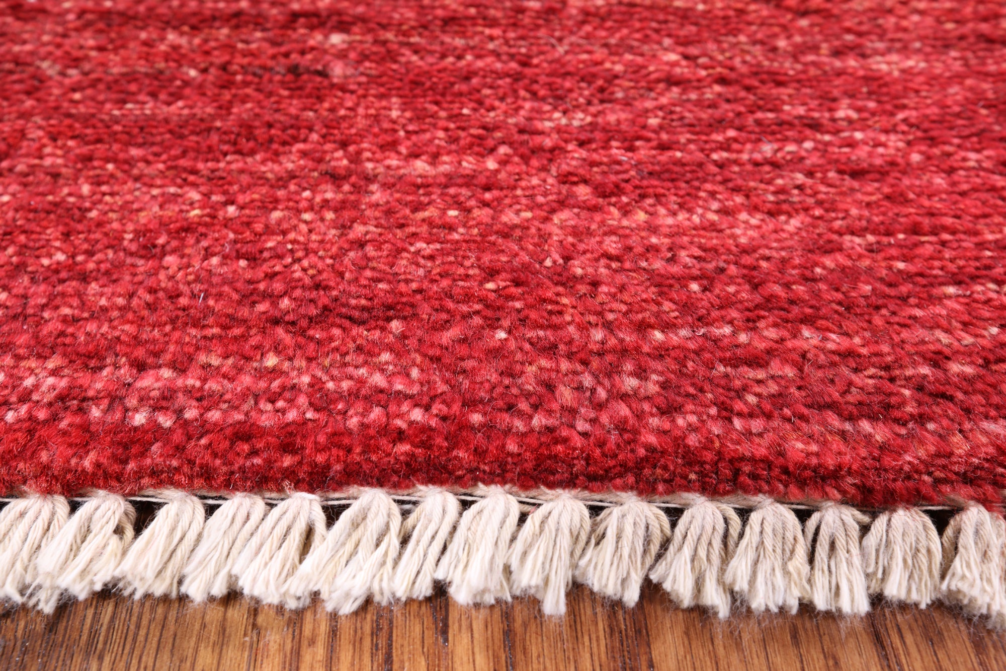 Red Persian Gabbeh Handmade Wool Area Rug - 8' 2" X 10' 6" - Golden Nile