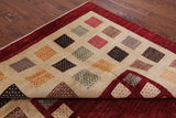 Persian Gabbeh Hand Knotted Wool Rug - 8' 3" X 10' 4" - Golden Nile