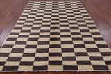 Persian Gabbeh Hand Knotted Wool Area Rug - 6' 2" X 8' 10" - Golden Nile