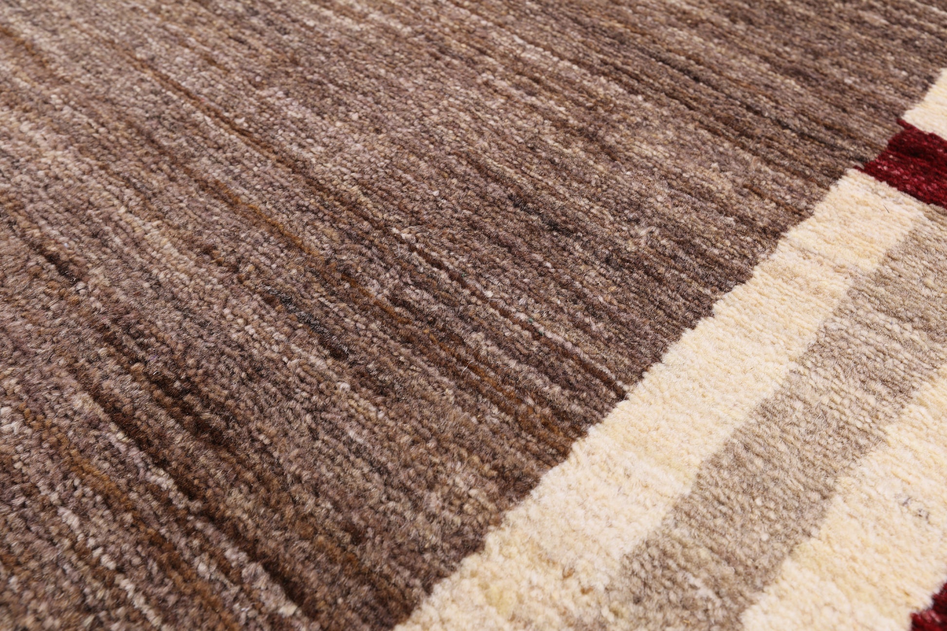Persian Gabbeh Hand Knotted Wool Rug - 5' 8" X 8' 7" - Golden Nile