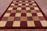 Persian Gabbeh Hand Knotted Wool Rug - 8' 3" X 10' 5" - Golden Nile