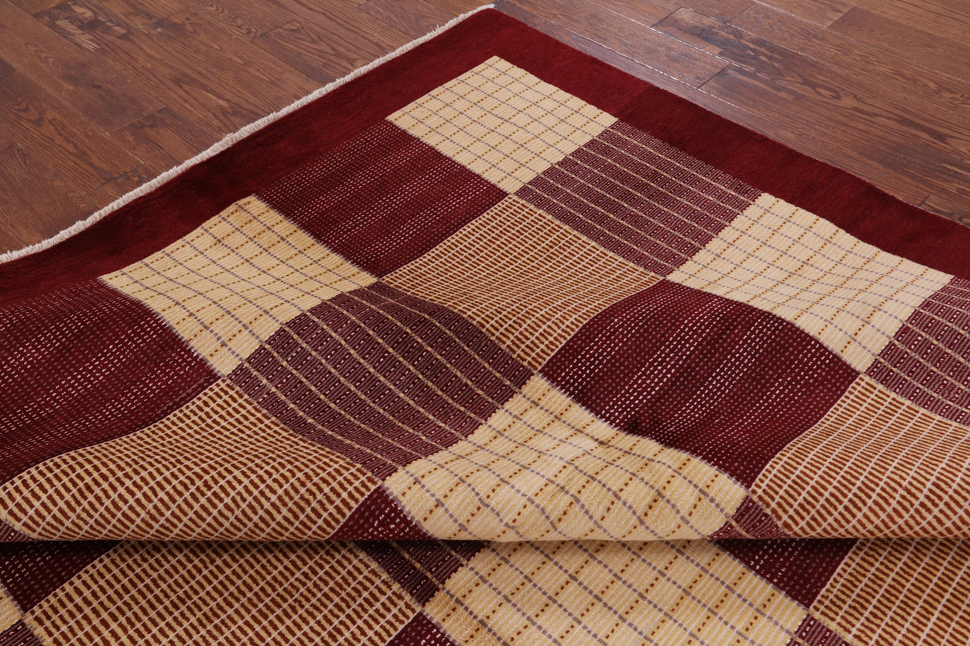 Persian Gabbeh Hand Knotted Wool Rug - 8' 3" X 10' 5" - Golden Nile
