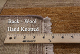 Gabbeh Handmade Wool Rug - 4' 3" X 6' 3" - Golden Nile