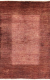 4 x 6 Oriental Gabbeh Wool Area Rug - Golden Nile
