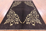 Persian Gabbeh Tribal Hand Knotted Rug - 6' 6" X 9' 9" - Golden Nile