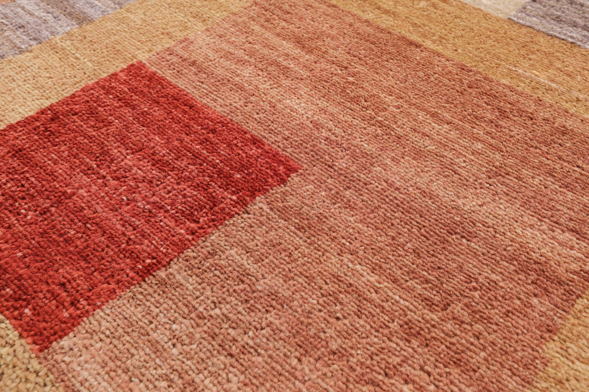 Persian Gabbeh Hand Knotted Wool Rug - 5' 7" X 8' 6" - Golden Nile