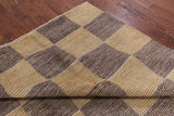 Persian Gabbeh Handmade Wool Area Rug - 8' 2" X 10' 5" - Golden Nile