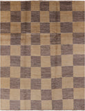 Persian Gabbeh Handmade Wool Area Rug - 8' 2" X 10' 5" - Golden Nile