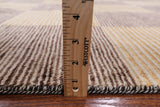 Persian Gabbeh Handmade Wool Area Rug - 8' 2" X 10' 5" - Golden Nile