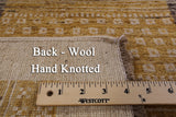 Persian Gabbeh Hand Knotted Wool Rug - 6' 6" X 10' 3" - Golden Nile