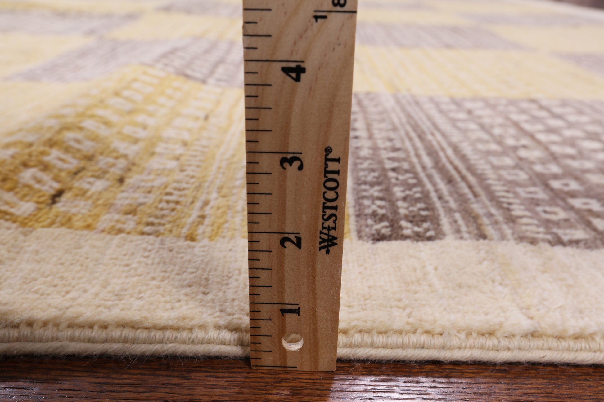 Persian Gabbeh Hand Knotted Wool Rug - 6' 6" X 10' 3" - Golden Nile