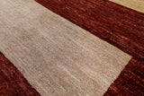 Persian Gabbeh Handmade Wool Area Rug - 6' 1" X 9' 2" - Golden Nile
