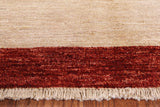 Persian Gabbeh Handmade Wool Area Rug - 6' 1" X 9' 2" - Golden Nile
