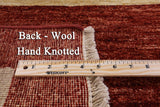 Persian Gabbeh Handmade Wool Area Rug - 6' 1" X 9' 2" - Golden Nile