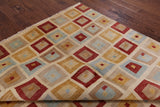 Persian Gabbeh Hand Knotted Wool Rug - 8' 2" X 10' 5" - Golden Nile