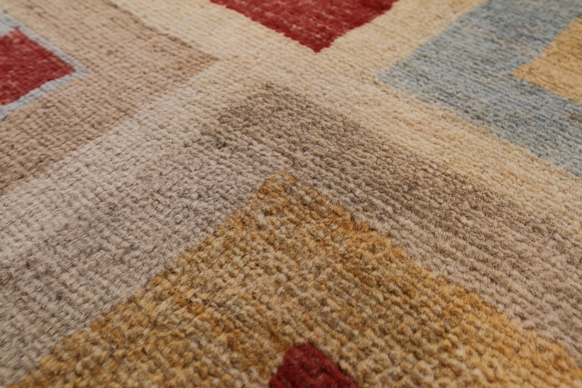 Persian Gabbeh Hand Knotted Wool Rug - 8' 2" X 10' 5" - Golden Nile