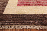 Persian Gabbeh Hand Knotted Wool Rug - 5' 8" X 8' 10" - Golden Nile