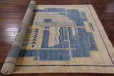 Navajo Design Gabbeh Handmade Wool Rug - 6' 6" X 9' 10" - Golden Nile